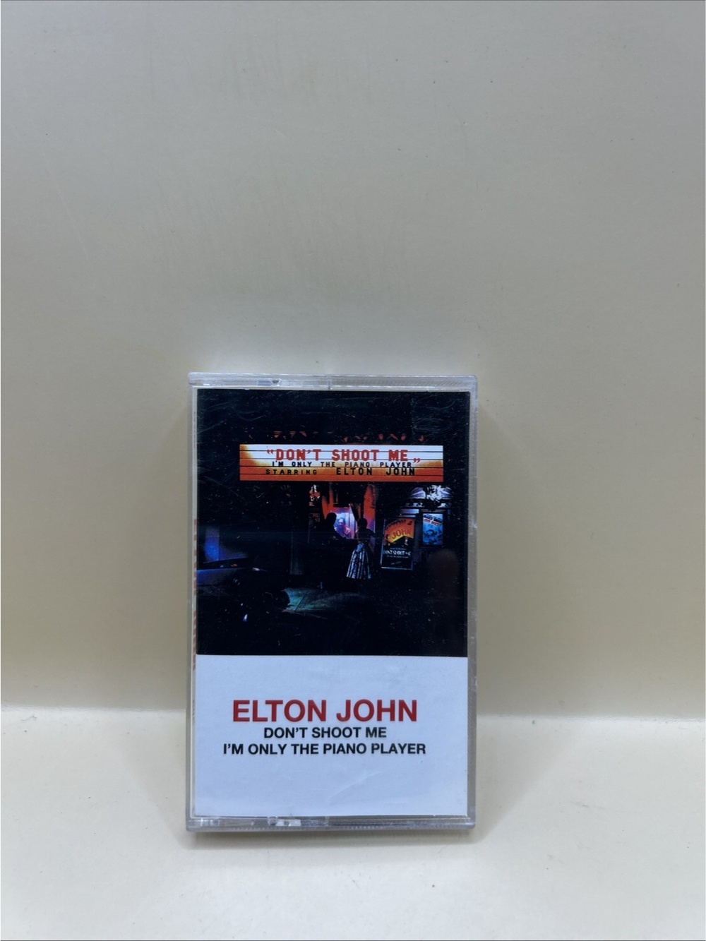 DONT SHOOT ME I’M ONLY THE PIANO PLAYER ~ Elton John ~ (Audio Cassette TESTED✅